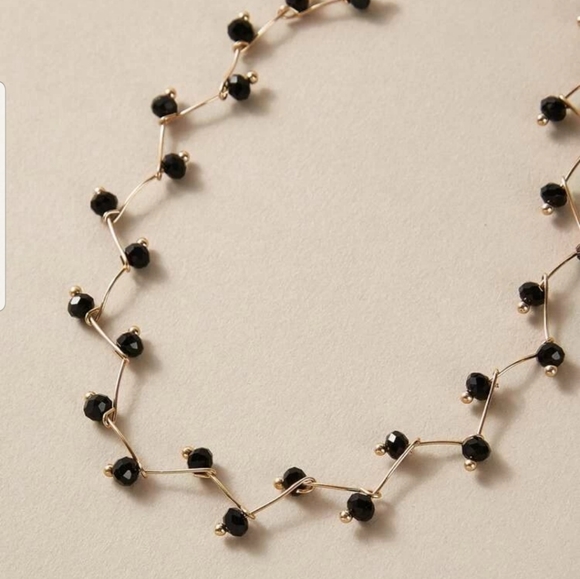 ☆Clarke☆ Black Stone Choker - Picture 5 of 5